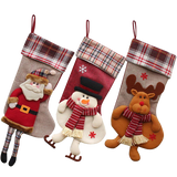 3 PCS SeT-18- Christmas Stockings