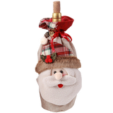 hiLISS 2pcs Snowman Santa Claus Christmas Candy Bag Home Gift Decor