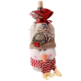 hiLISS 2pcs Snowman Santa Claus Christmas Candy Bag Home Gift Decor