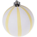 Large White Shatterproof Christmas Ornaments - 12 Pack Variety Bundle