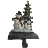 Lulu Decor Cast Iron Christmas Stocking Holder Set of 4 hooks