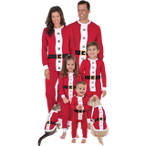 PajamaGram Santa Suit Christmas Matching Family Pajama Set