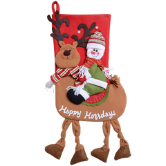 QBSM Classic Cute Christmas Stocking Decorations Gift Bag