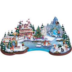 Rudolph the Red Nosed Reindeer Light Up Village Sculpture