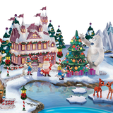 Rudolph the Red Nosed Reindeer Light Up Village Sculpture