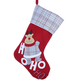 Wewill Brand Lovely Christmas Stockings Set of 3 Santa